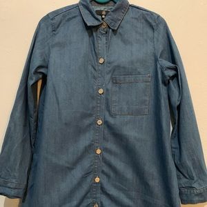 Missguided denim dress in size US 2